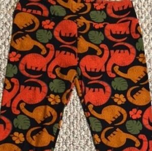 LuluRoe Dinasaur Leggings OS